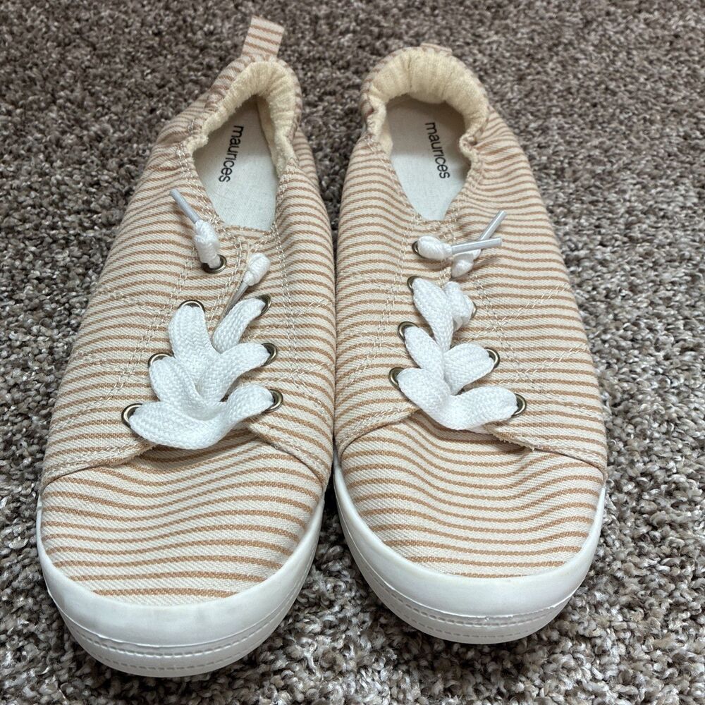 Maurices Women’s Mariah Sneaker Stripped Size 10